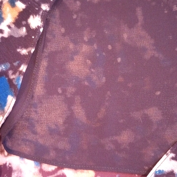 CAbi Ladies Long Sleeve Ruffle Front Blouse Size:M Color:Navy NWOT - Picture 10 of 13